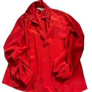 Brian David Red Button Down